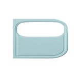 Skärbräda Blanco Grå Plast Vänster 430 x 365 mm