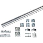 Skjutdörrsbeslag Habo K-40 Komplett