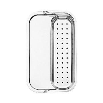 Sköljskål Blanco Rostfritt stål 327 x 202 mm