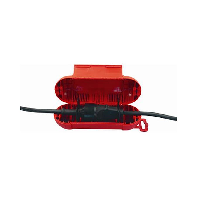 Skyddsbox Malmbergs för Skarvkabel Röd