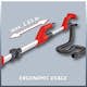 Polermaskin Einhell TC-DW 225 Slipgiraff 600 W För Gips Sladdlös