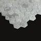 Mosaik Tenfors Marmor Heagon Ever Grey 5x5 cm