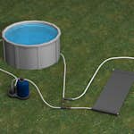 Solvärmare Planet Pool Solfångare för Ovanmarkspool