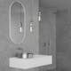 Badrumsspegel Scandtap Solid M1