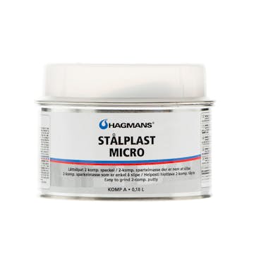 Spackel Hagmans Stålplast Micro