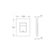 Spolknapp Grohe Skate Cosmopolitan med Dubbelspolning
