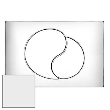 Spolknapp Hafa Moon Vit