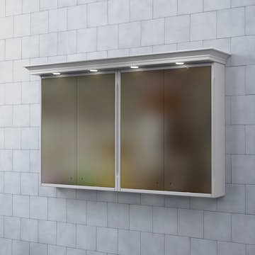 Spegelskåp Björbo Badrum Saga med Belysning 130