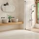 Klinker Tenfors Austral Ivory Marmor Blank 120x120 cm