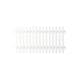 Staket PLUS Skagen Lyx 150x80 cm Vit