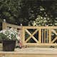 Staket PLUS Slot 180x75 cm Natur