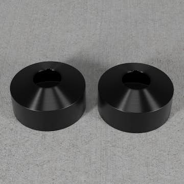 Täckbricka Scandtap Steel Pleasure Cover 33 mm á 2 st