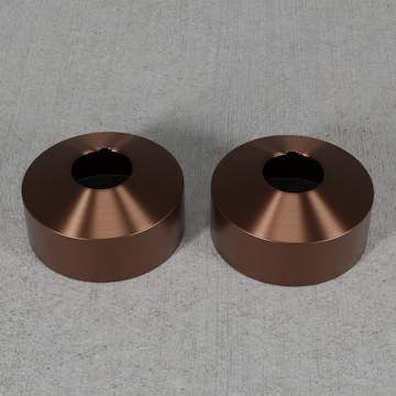 Täckbricka Scandtap Steel Pleasure Cover 33 mm á 2 st