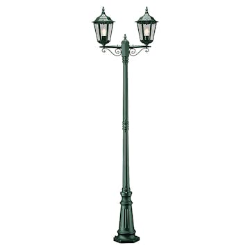 Stolplykta Gnosjö Konstsmide Firenze 2-arm E27 med Stolpe