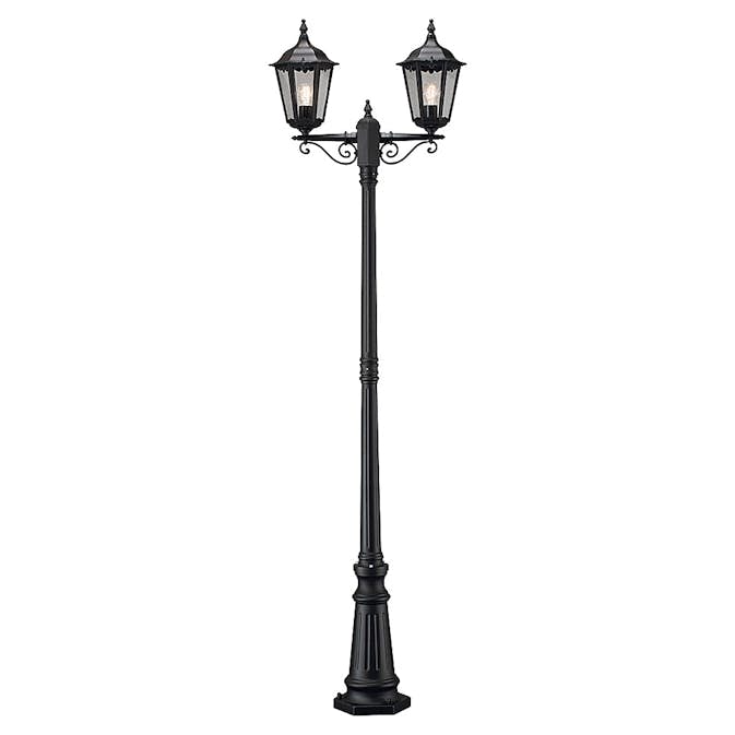 Stolplykta Gnosjö Konstsmide Firenze 2-arm E27 med Stolpe