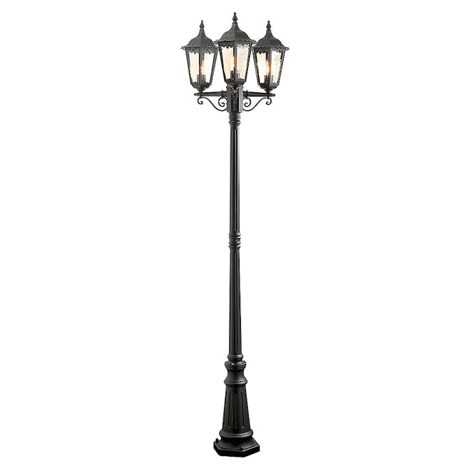 Stolplykta Gnosjö Konstsmide Firenze 3-arm E27 med Stolpe