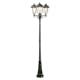 Stolplykta Gnosjö Konstsmide Parma 3-arm E27 med Stolpe