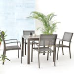 Matgrupp LifestyleGarden Solana med 4 Stolar