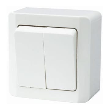 Strömbrytare Malmbergs Nova Utanpåliggande Kron