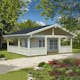 Attefallshus Palmako Agneta 18,8+28,8 m² Komplett Stuga med Sadeltak & Altan