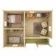 Stuga Palmako Sandra 21,5+3,7 m2