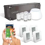 Styrpaket Flooré med 4 trådlösa termostater