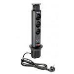 Elpelare Blanco GTV Smal med 2 USB och 3 Jordade Uttag