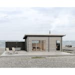 Attefallshus Baseco Svarttjärn 25 m² Fristående Bastuhus med Dusch