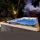 Swimspa DenForm 4,2M Spabad med LED-Lampor för 5 personer