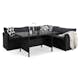 Loungegrupp Comfort Garden James Light Utomhus 5-sits