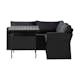 Loungegrupp Comfort Garden James Light Soffgrupp Utomhus 5-sits med Bordsskiva i Aintwood