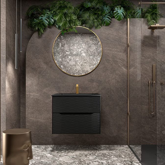 Kommod Tenfors Sahara Svart Matt