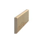 Foglist Grimslöv Trä List 8x43 mm Obehandlad