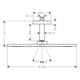 Takdusch Axor ShowerSolutions 350 1jet för Takmontage