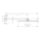 Takdusch Axor ShowerSolutions 350 1jet för Väggmontage