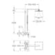 Takduschset Grohe Euphoria Cube XXL System 230 150 cc