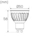 Downlight Hide-a-lite Comfort Quick Outdoor GU10 3000K