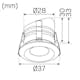 Downlight Hide-a-lite Core Smart Outdoor 3000K