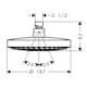 Huvuddusch Hansgrohe Croma Select S 180 2jet