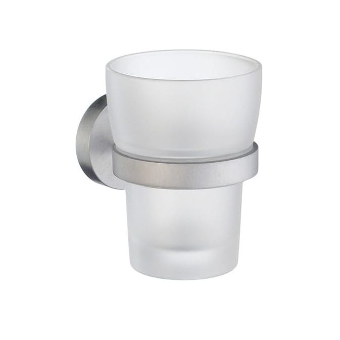 Tandborstglas Smedbo Home HS343 Krom/Frostat Glas