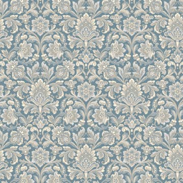 Tapet Boråstapeter Anno 4524 Foglavik EasyUp, Mönstrad Blå