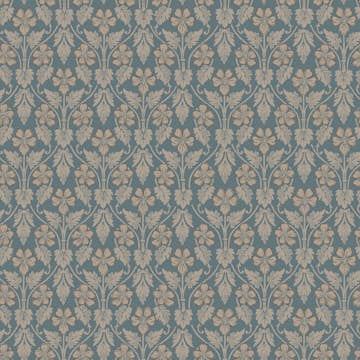 Tapet Boråstapeter Anno 4535 Nora EasyUp, Mönstrad Blå