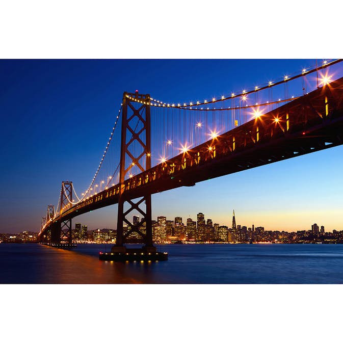 Tapet Idealdecor Giant Art San Francisco Skyline