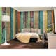 Tapet Idealdecor Non-Woven Colored Wooden Wall