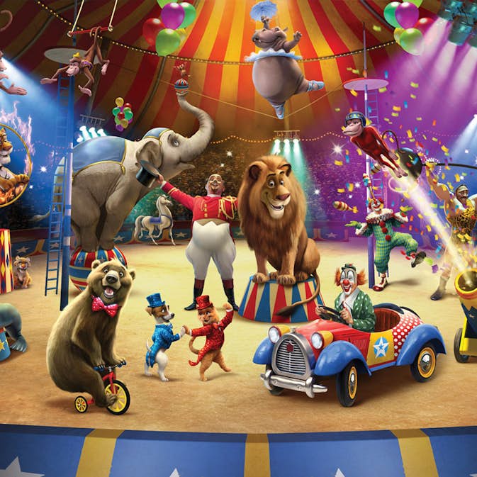 Tapet Walltastic Cirkus