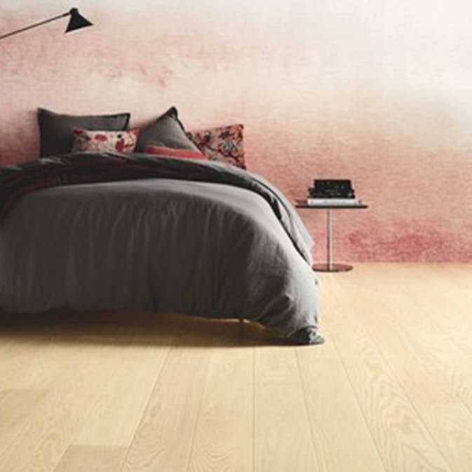 Tarkett Parkettgolv Shade Ask Linen White Plank