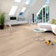 Parkettgolv Tarkett Shade Ek Satin White Plank