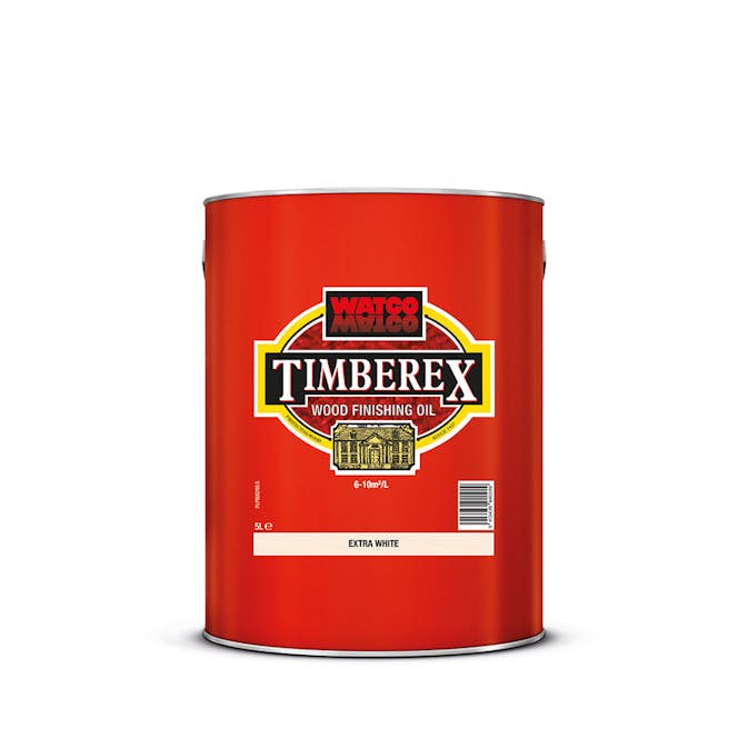 Träolja Timberex Extra White 5 l