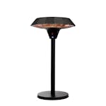 Terrassvärmare Hortus Bordmodell UFO 800/1200/2000 W Fjärrkontroll HA