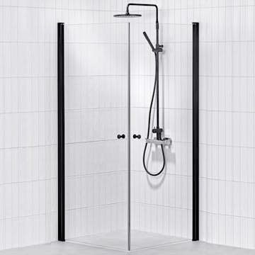 Duschhörn Alterna Lusso Rak Lackerad Profil